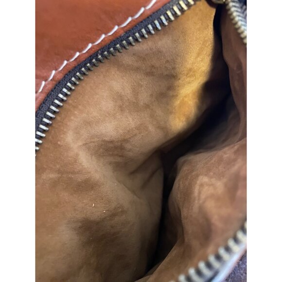 Patricia Nash Handcrafted Genuine Leather Crossbody Bag With Embossed Floral - Picture 7 of 8